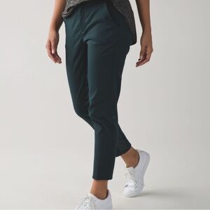 Lululemon Emerald Green City Trek Trouser